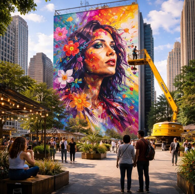 L&rsquo;art qui révolutionne nos espaces urbains modernes